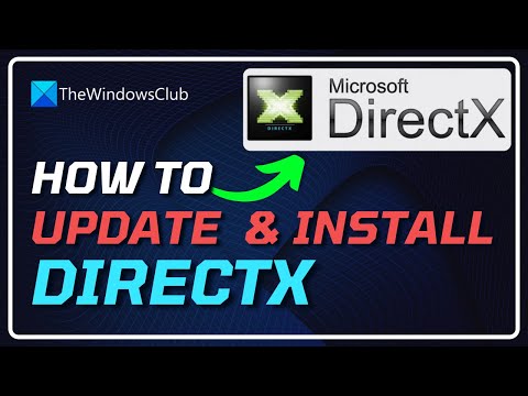 How to Install DIRECTX on Windows 11/10 || Download & Update DIRECTX 12 [EASY STEPS]