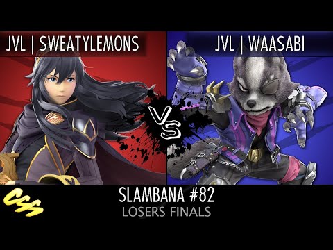 [Slambana #82] Losers Finals: JVL | SweatyLemons (Lucina) vs. JVL | waasabi (Wolf)
