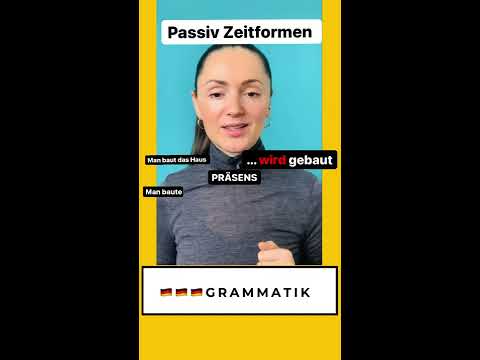 ✅ Passiv Zeitformen Deutsch A2 -B1 (WICHTIG FÜR DSH und andere Prüfungen)