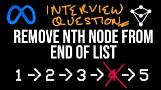 YouTube video 'Remove Nth Node From End Of List - LeetCode 19 - JavaScript'