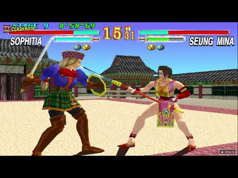 Sophitia vs Seung Mina | Soul Blade | Playstation Gameplay (2024)