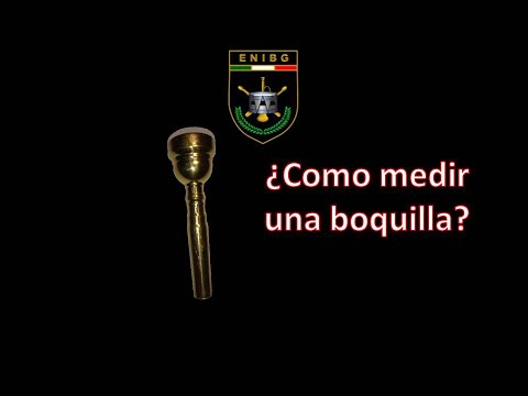 Medidas de una Boquilla