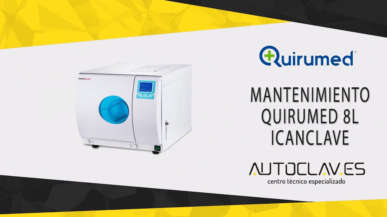 Quirumed 8L: Mantenimiento