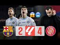 Barcelona vs Girona [2-4] La Liga | Highlights & All Goals 2024 🔥😱