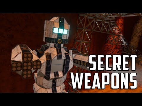 Space Engineers - Escape From Mars EP08 "Secret Weapons Research Facility"