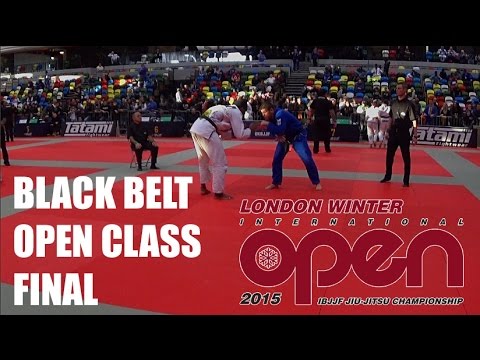 London Winter Open 2015 - Black belt adult - Open Class Final