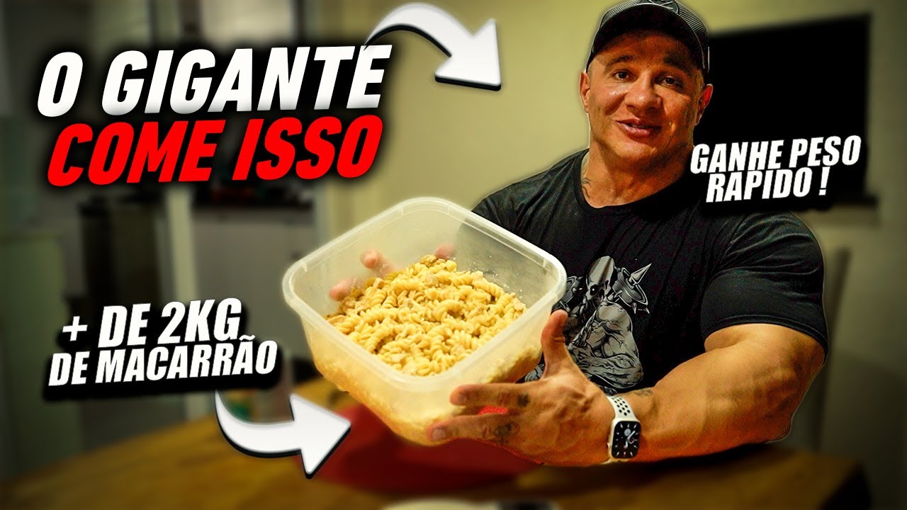 MACARRÃO ANABOLICO DO FABIO GIGA - RECEITAS MONSTRUOSAS EP1