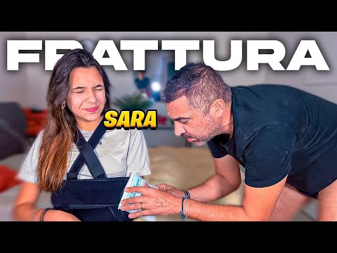 SARA si È ROTTA il BRACCIO…