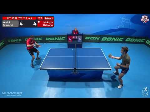 15:00 Andrii Shamrai 2 - 3 Maksym Deineha West 3 WIN CUP 11.12.2022 | TABLE TENNIS WINCUP