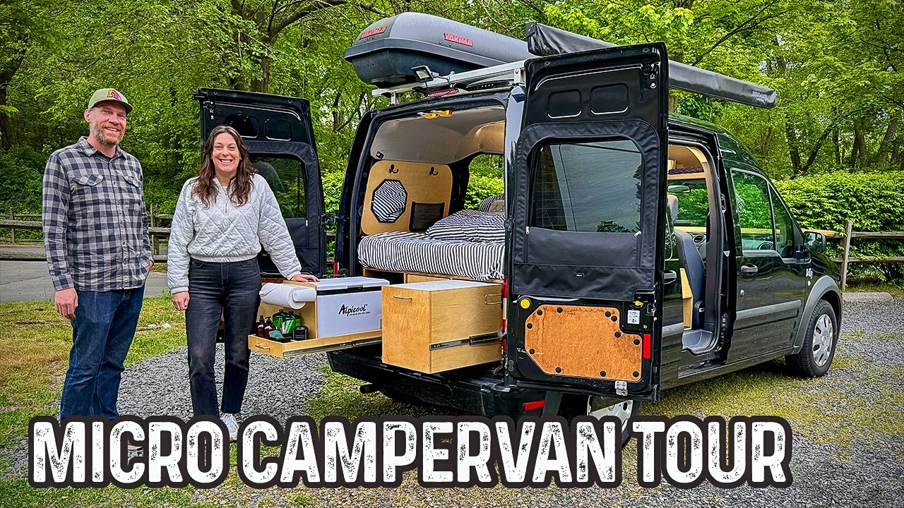 Hand-Built Micro Camper Van Is Designed for Weekend Getaways, Boasts a ...