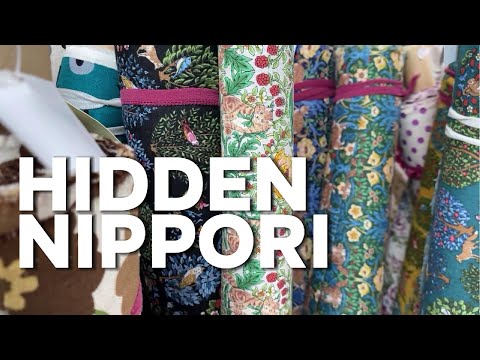 I Found the Coolest Fabrics in Tokyo’s Hidden Streets!