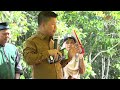BUPATI SATONO RESMIKAN TUGU VETERAN 10 JANUARI 1949 PARAK AIR DESA SEMPADIAN