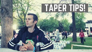 Taper Tips For Runners