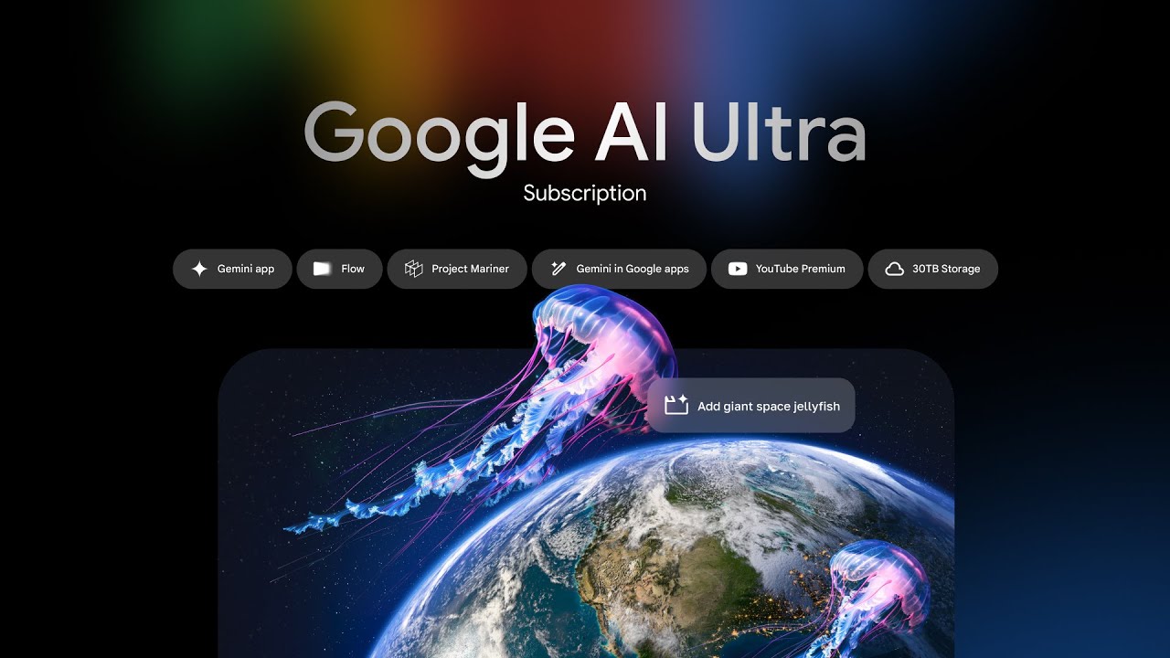 Introducing Google AI Ultra: The best of Google AI in one subscription - YouTube