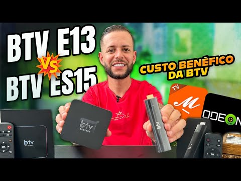 BTV E13 x BTV ES15 -Linha BTV com melhor custo para COMPRA -Comparativo 2025 #btv #es15 #comprar