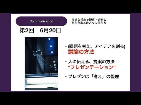 【岡山大学SiEED】#3-2「コミュニケーション Communication」アントレプレナーの戦略的思考