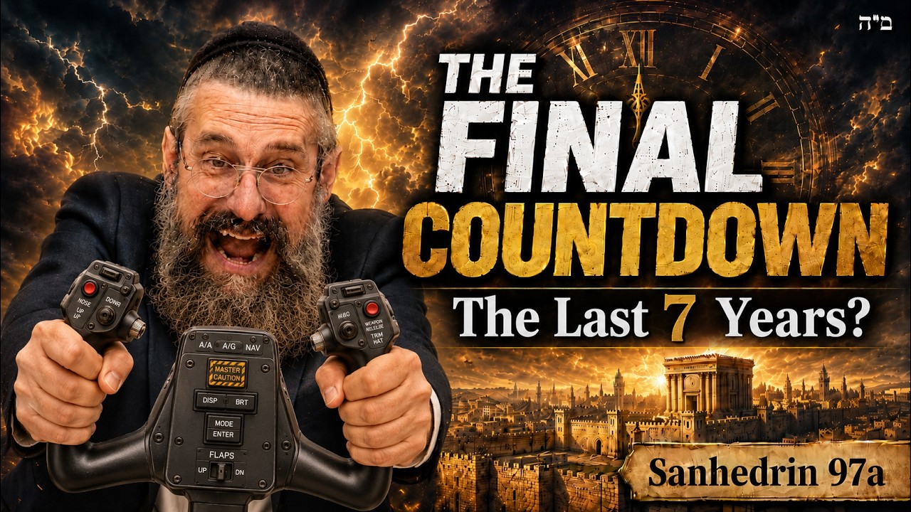 "The Final Countdown" the Talmud on the Last 7 Years Before Moshiach arrives. Sanhedrin, Chelek, 97a thumbnail