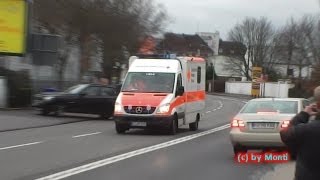 preview picture of video 'RTW wird genötigt auf Einsatzfahrt, RTW DRK Koblenz -Fahrer mit Dauerhupe unterwegs- (HD)'