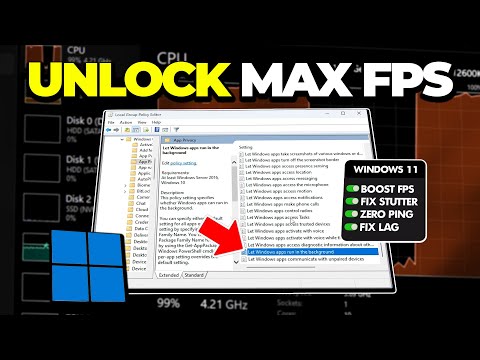 Optimize Windows 11 for Gaming & Performance – Boost FPS & Reduce Lag Instantly!