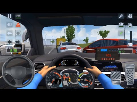 BMW CARS SPORTS UBER 🚔🔥 City Car Driving Games Android iOS - Taxi Sim 2020 Gameplay