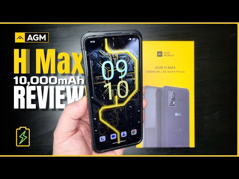 AGM H Max REVIEW: A 10,000mAh Battery Beast in Action!