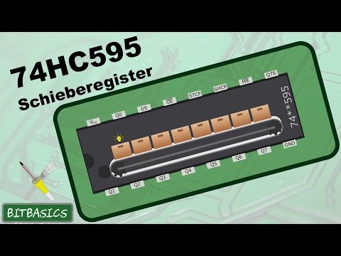 BitBasics - 74xx595 / 74HC595 - Shift Register