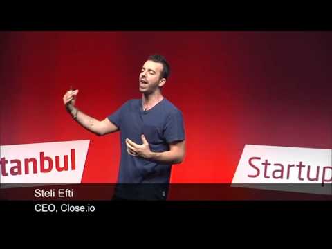 Startup Istanbul 2015: Steli Efti on the Power of the Hustle