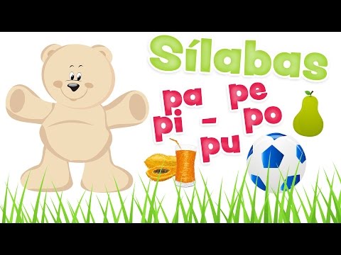 Sílabas PA PE PI PO PU y palabras con la LETRA P - Aprender vocabulario