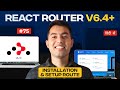 75 Introduction To React Router V6 4 Creating A Basic Routes In Our React App