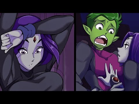 Raven UNLEASHES Beast Boy's DARK Side?!┃Teen Titans Comic Dub