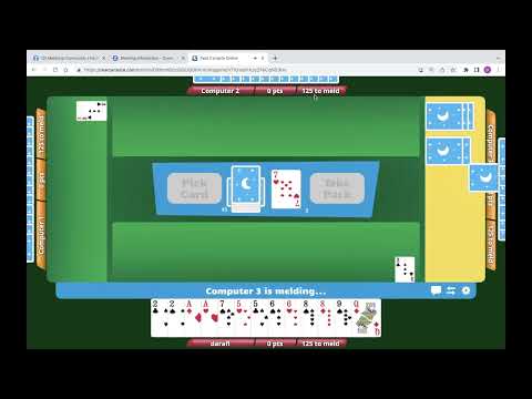 Replay! Modern American Canasta Game On! Join Dara & Donna on RealCanasta (rules & strategy) 625/23