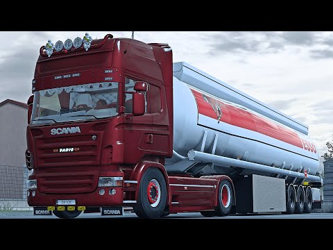 4K | ETS2 1.43 | Promods | Scania R580 V8 | Valladolid 🇪🇸 - Santander 🇪🇸