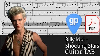 Billy Idol - Shooting Stars Guitar Tabs [TABS]