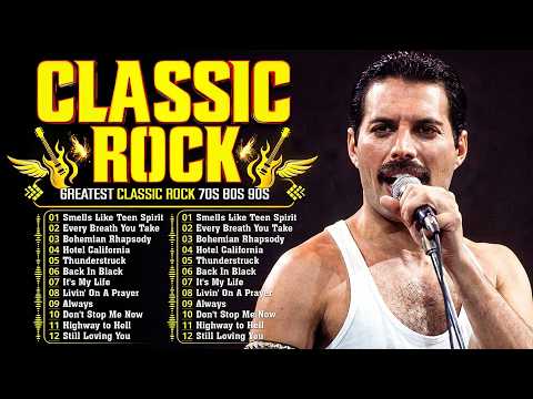 Classic Rock Songs 70s 80s 90s 🎃 ACDC, Queen, Bon Jovi, Scorpions, Aerosmith, Nirvana, Guns N Roses