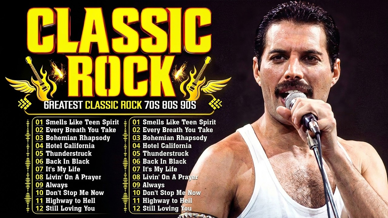 Classic Rock Songs 70s 80s 90s 🎃 ACDC, Queen, Bon Jovi, Scorpions, Aerosmith, Nirvana, Guns N Roses