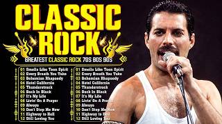 Classic Rock Songs 70s 80s 90s 🎃 ACDC, Queen, Bon Jovi, Scorpions, Aerosmith, Nirvana, Guns N Roses MQDEFAULT Thumbnail