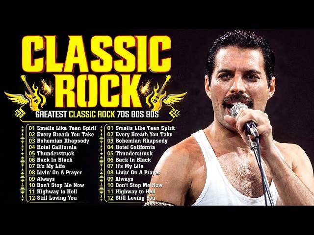 Classic Rock Songs 70s 80s 90s 🎃 ACDC, Queen, Bon Jovi, Scorpions, Aerosmith, Nirvana, Guns N Roses SDDEFAULT Thumbnail