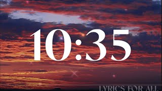 Tiësto-10:35|Lyrics|ft.Tate McRae