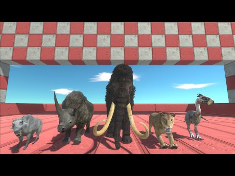 New Faction Prehistoric Mammals Speed Race - Animal Revolt Battle Simulator