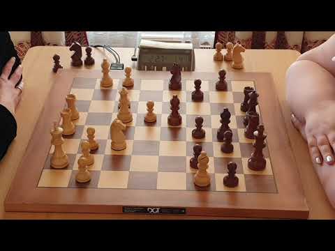 GM Kostenjuk (Russia) - WGM Kovalevskaja (Russia) Moscow 2020
