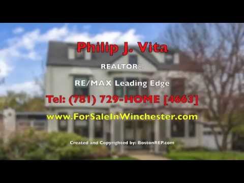 6 Bruce Road, Winchester MA -  Philip J. Vita - Tel (781) 729-HOME [4663]