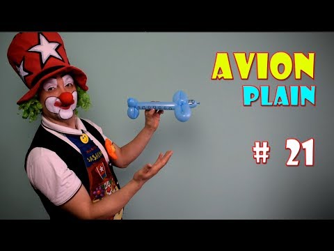 AVION od jednog balona - Modeliranje balona #21