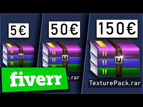 I buy TEXTUREPACKS for 5€, 50€ and 150€