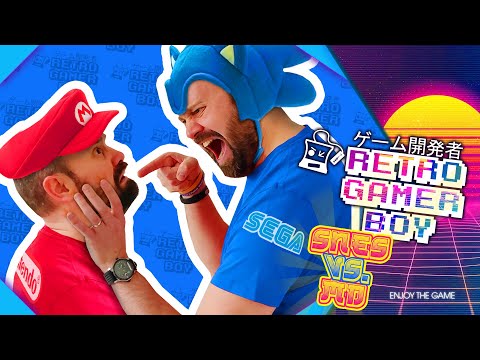 Sega Destroys Nintendo with Genesis Vs. SNES