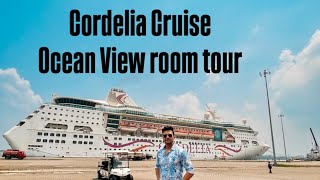 Cordelia Cruises 🚢 Ocean View room tour (Premiere) 
