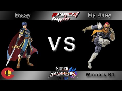 Singles - Bozzy (Marth) vs Big Juciy (Captain Falcon) - WR1