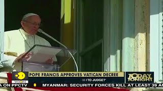 Վատիկանը չի պատրաստվում օրհնություն տալ միասեռականների ամուսնությանը