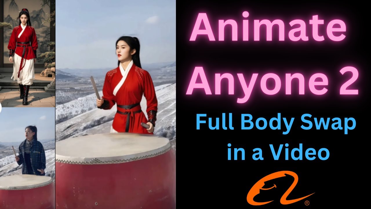 Alibaba Strikes Again - Animate Anyone 2 - Full Body Swap in a Video