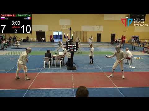 Black Sea Cup 2018 SM T16 Oshestov (RUS) - Pianfetti (FRA)