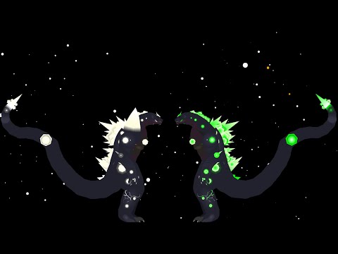 Godzilla Battle Part 8: Super Godzilla vs Spacegodzilla